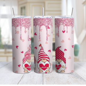 Gnomes valentines 20 oz tumbler