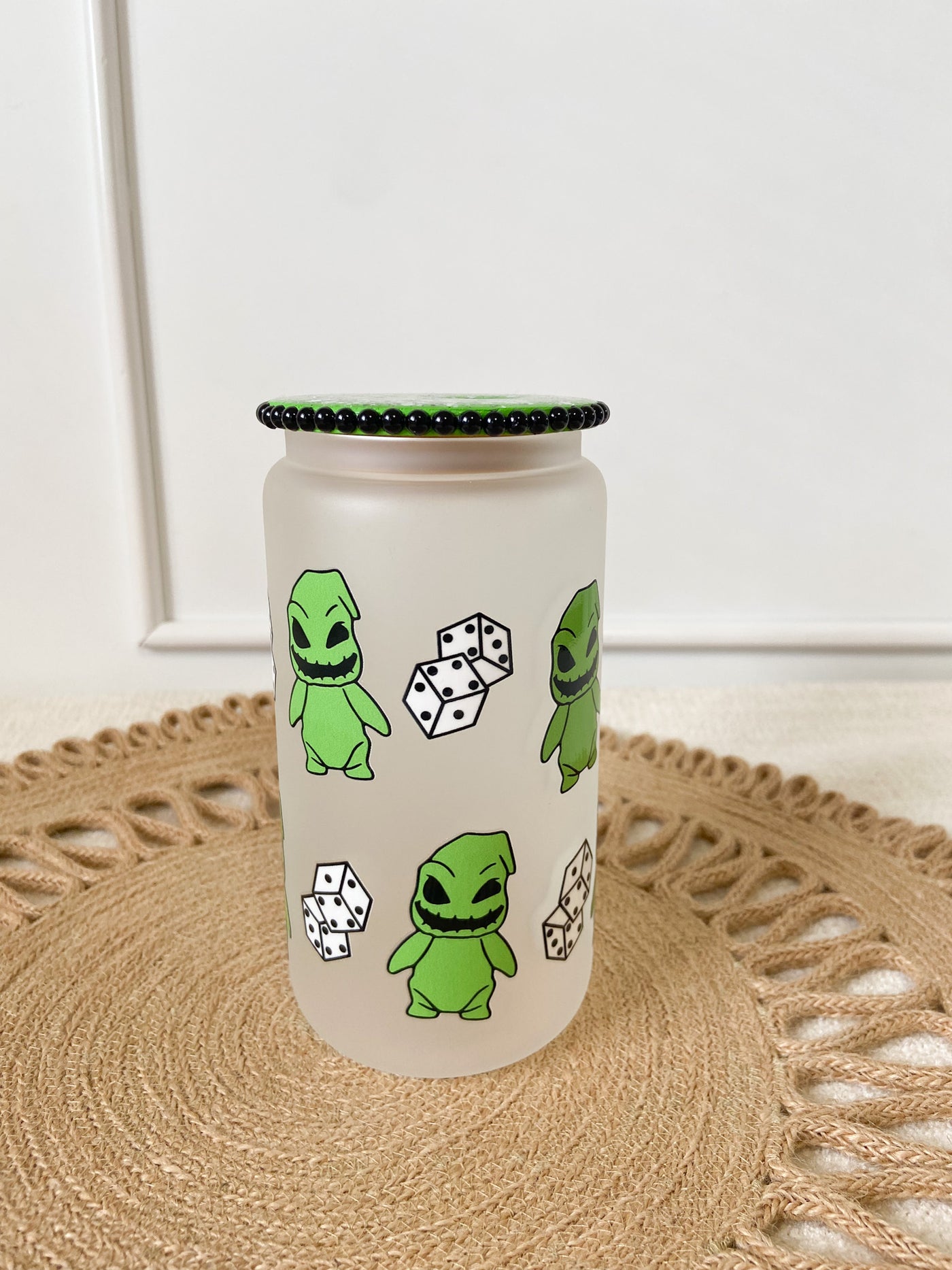 Halloween beer Can Glass | Retro Ghosts Beer Can Glass