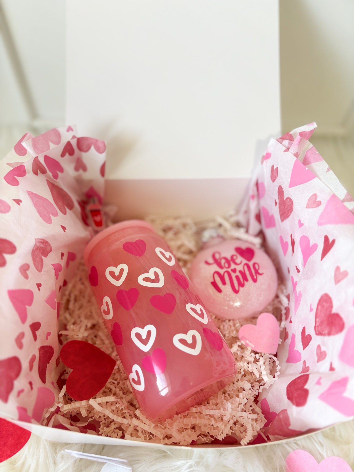 Valentines Day Gift Box, Valentines ornament, Valentines gift basket.