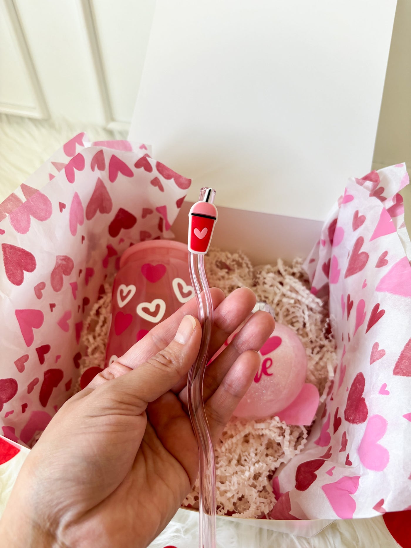 Valentines Day Gift Box, Valentines ornament, Valentines gift basket.