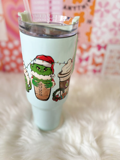 Christmas 40oz tumbler.